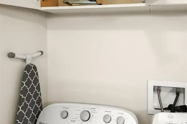 Iron and ironing board at your service.