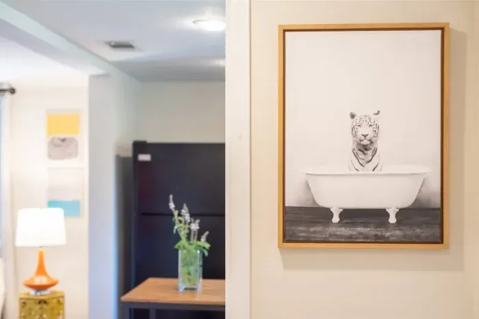 Immerse yourself in the captivating ambiance of our exquisitely decorated space