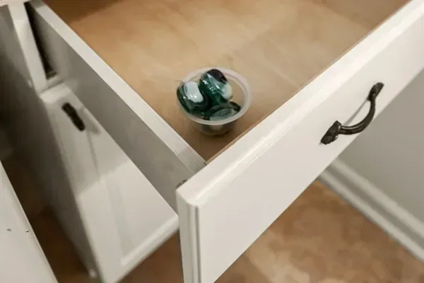 A few pods as a starter kit for laundry.