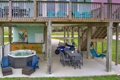 So many special spaces to enjoy the outdoors rain or shine!