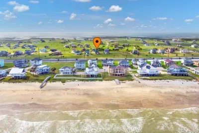 Red pin drop is our home with direct beach & bay views!