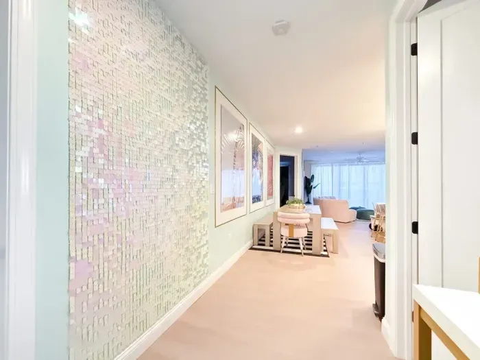 Sequin Selfie Wall! ✨