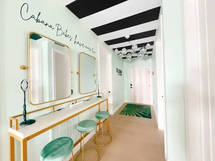 A “Get-Ready Beauty Bar” for the Cabana Babes! 