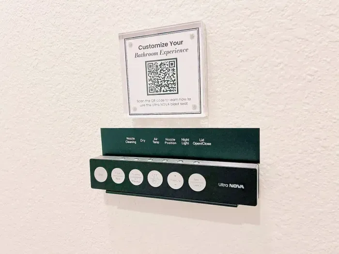 The most luxurious bathroom experience with the UltraNova Bidet ✨