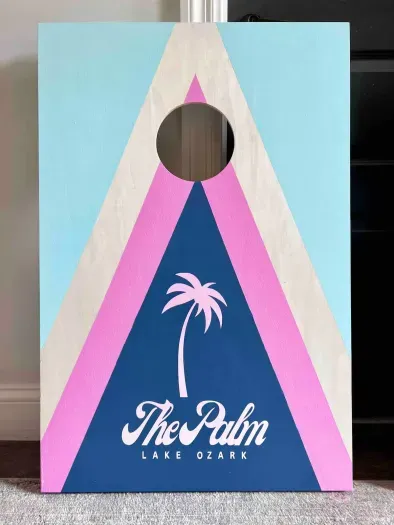 Cornhole Game Boards for the guest’s to play during their stay! 