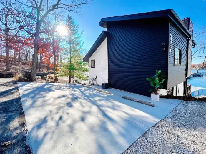 Paved Parking for out to 5 cars & an EV Tesla Charger 