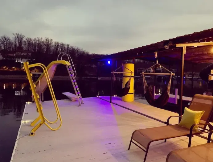 Play all day ~ Chill all night

{Please note: the slide pictured is no longer at the property.}