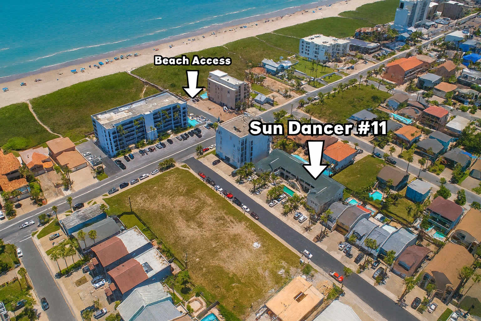 Just steps from the sand, Sun Dancer #11 offers prime access to the beach. Enjoy a relaxing getaway with easy walkways to the shoreline and a comfortable, inviting spot for your South Padre Island adventure.
