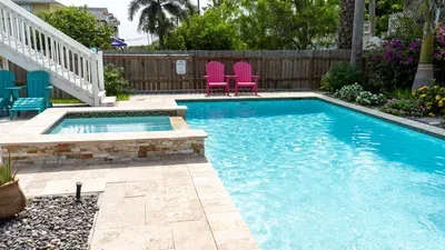 Saltwater Pool Home, 3 Kings, BBQ, Sleeps 12 SPI - image 118 of 146