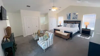 Saltwater Pool Home, 3 Kings, BBQ, Sleeps 12 SPI - image 105 of 146