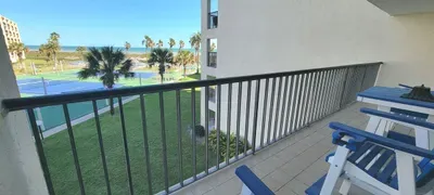 view of beach from tower IV on 3rd floor. Picture doesnt do it justice