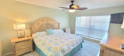 In master bedroom king bed