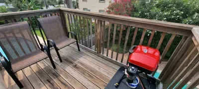 Outdoor Grill Deck • Cozy BBQ Spot with Peaceful Pool View • Perfect for Easy Cookouts and Relaxed Island Evenings