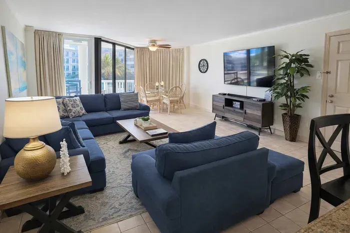 Spacious Coastal Retreat | Steps to Beach | Balcony Views | Modern Decor | Fast WiFi & Smart TV | Dining + Lounge Combo | Ideal for Families & Groups