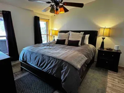 Bedroom #1 Master King Bed with private full bath