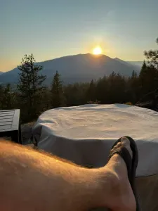 BYOB.  Happy Hour from the deck of St. Paul’s Cathedral (main dome) at the mid mountain hiking spot.   