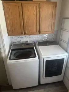 Easy Laundry in Your Garden Valley Home! A washer and dryer are included for your comfort.