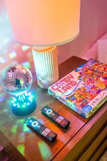 Just the right mix of sparkle, throwback, and fun