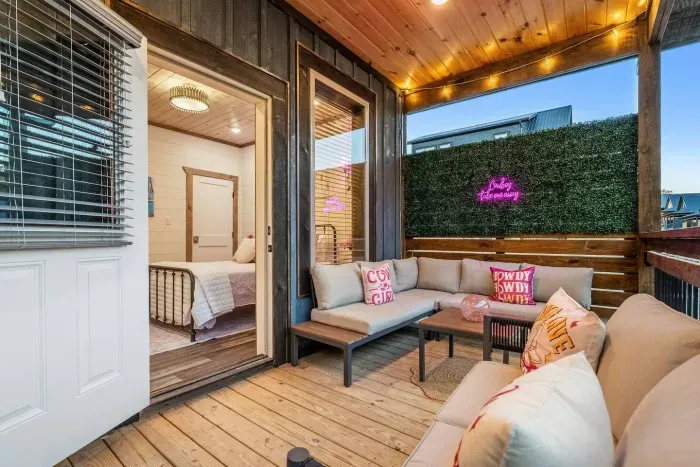 Fresh air just steps away