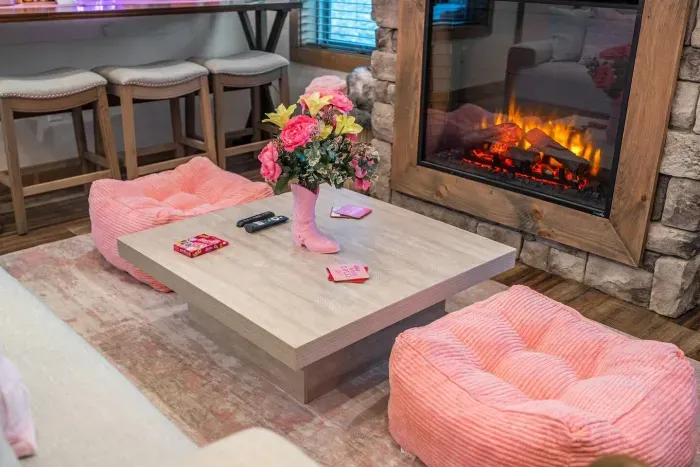 Plenty of space for everyone to gather around