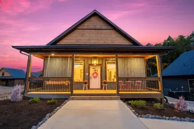 Golden hour looks good on this getaway