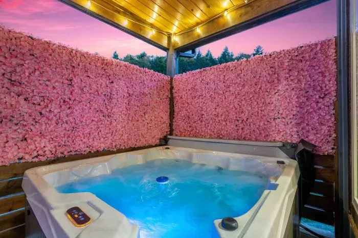 Bubbles, blossoms, and besties