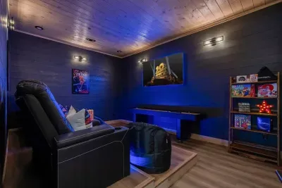 Popcorn, dim lights, and your favorite film—there’s no better place to press play.