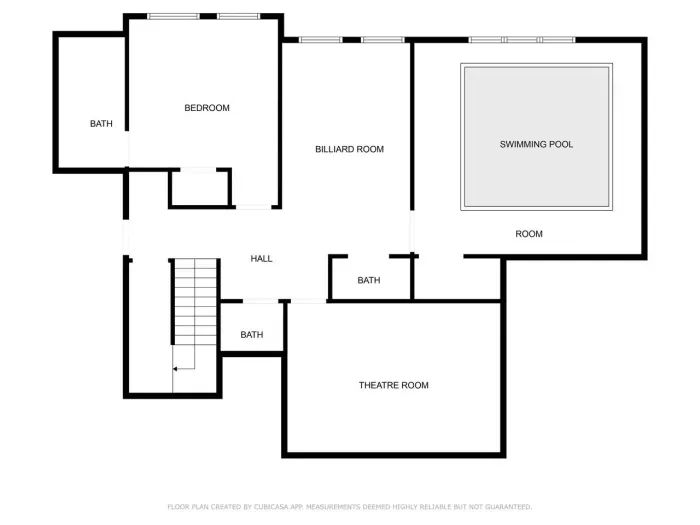 Lower Level floor plan