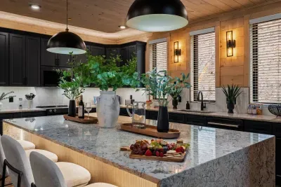 This chef-inspired kitchen has everything you need to make yourself at home
