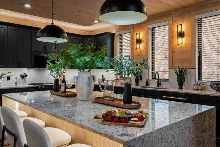 This chef-inspired kitchen has everything you need to make yourself at home