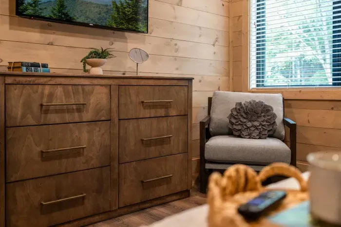 A quiet nook for reading, relaxing, or simply enjoying the view.