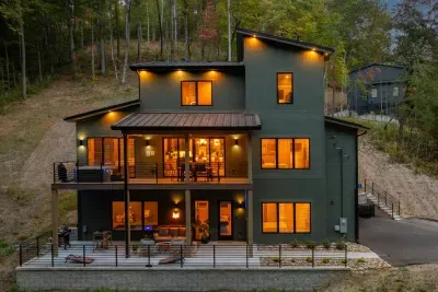 Modern design meets mountain charm—your private Smoky Mountain getaway awaits