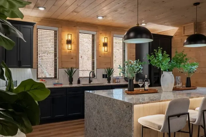 Where modern design meets the warmth of wood — this kitchen is as beautiful as it is functional.