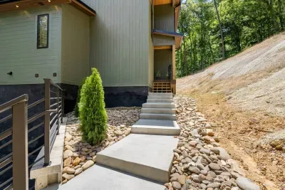 Walkway to entrance