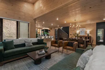 Gather around — whether it’s at the dining table, kitchen island, or by the fire, every space feels like home.