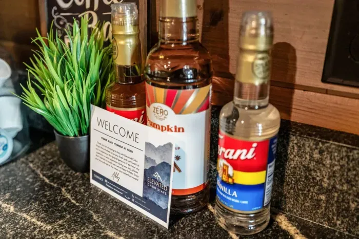 Coffee syrup flavors for your coffee in the am or any time of the day.