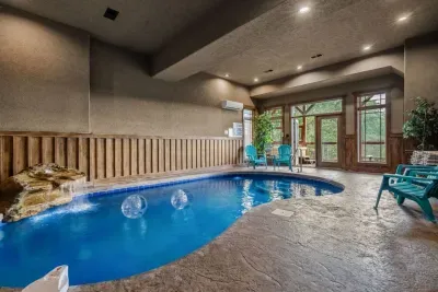 A pool room made for all the fun!