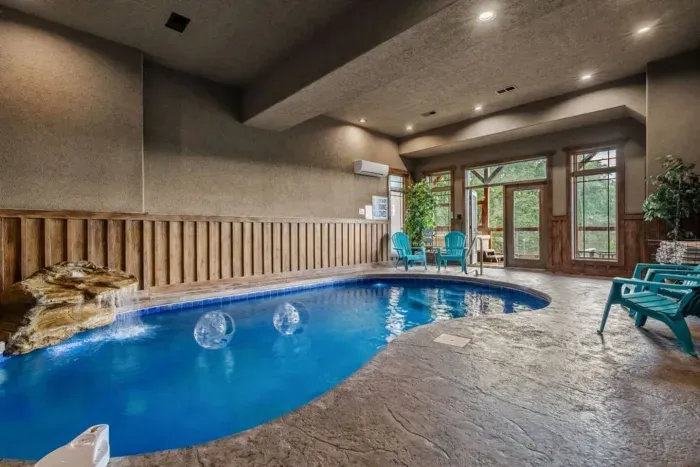 A pool room made for all the fun!
