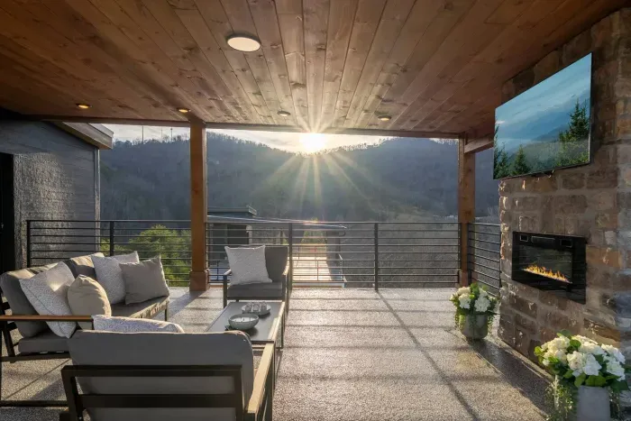 Sunsets on the rooftop hit different—golden skies, mountain views, and a front-row seat to the magic.