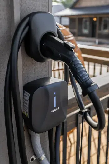 EV charger available for easy charging during your stay