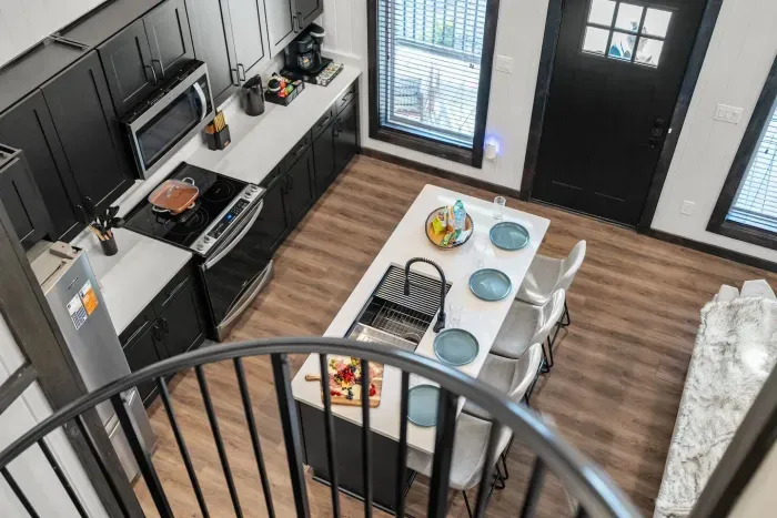 Enjoy your open concept kitchen