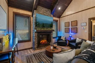 Your perfect sit-and-sip spot—complete with subtle musical touches