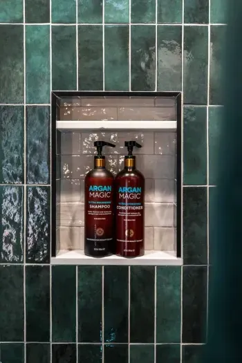 Thoughtful, high-quality bath amenities