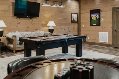 This space is ready for game night!