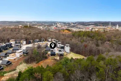 Perfectly located near Pigeon Forge with a quiet mountain feel