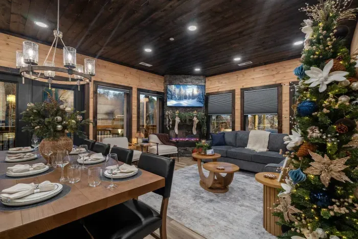 Spacious living area 