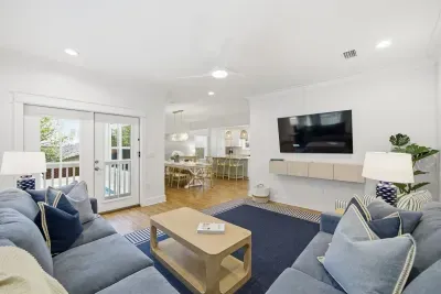 Bright, open living area designed for gathering and relaxing together