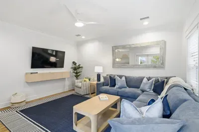 Relaxed living area with TV—perfect for movie nights and downtime