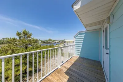 Every bedroom has a private balcony with either Partial Gulf or Bay views!