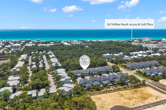 Ed Walline Beach Access and Gulf Place are both just 0.6 miles away — close enough to walk